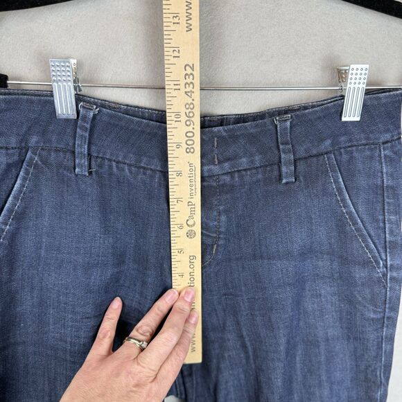 Level 99 Newport Wide Leg Low Rise Jeans Y2K Stretch Soft Denim 27 Women - Picture 4 of 8